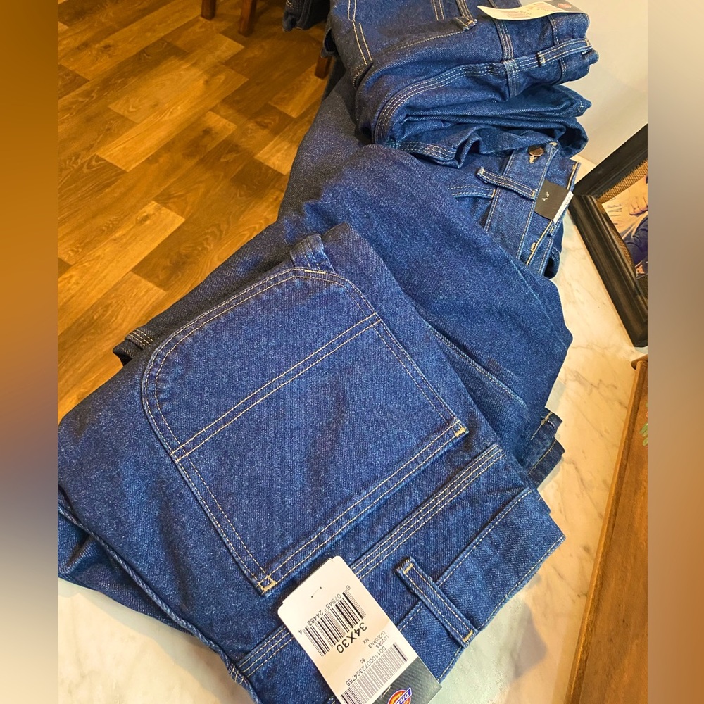 6 pair of Dickies jeans.. NWT.  Will sale together or individually. 10/pair